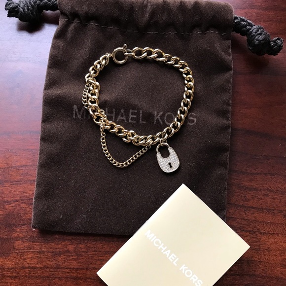 michael kors lock and key bracelet